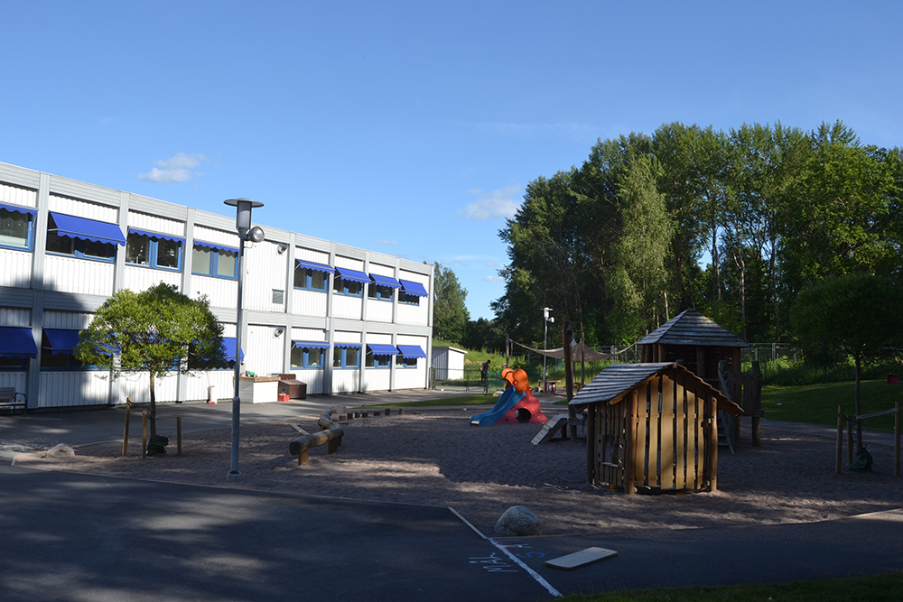 Lekplats vid Rosendals förskola